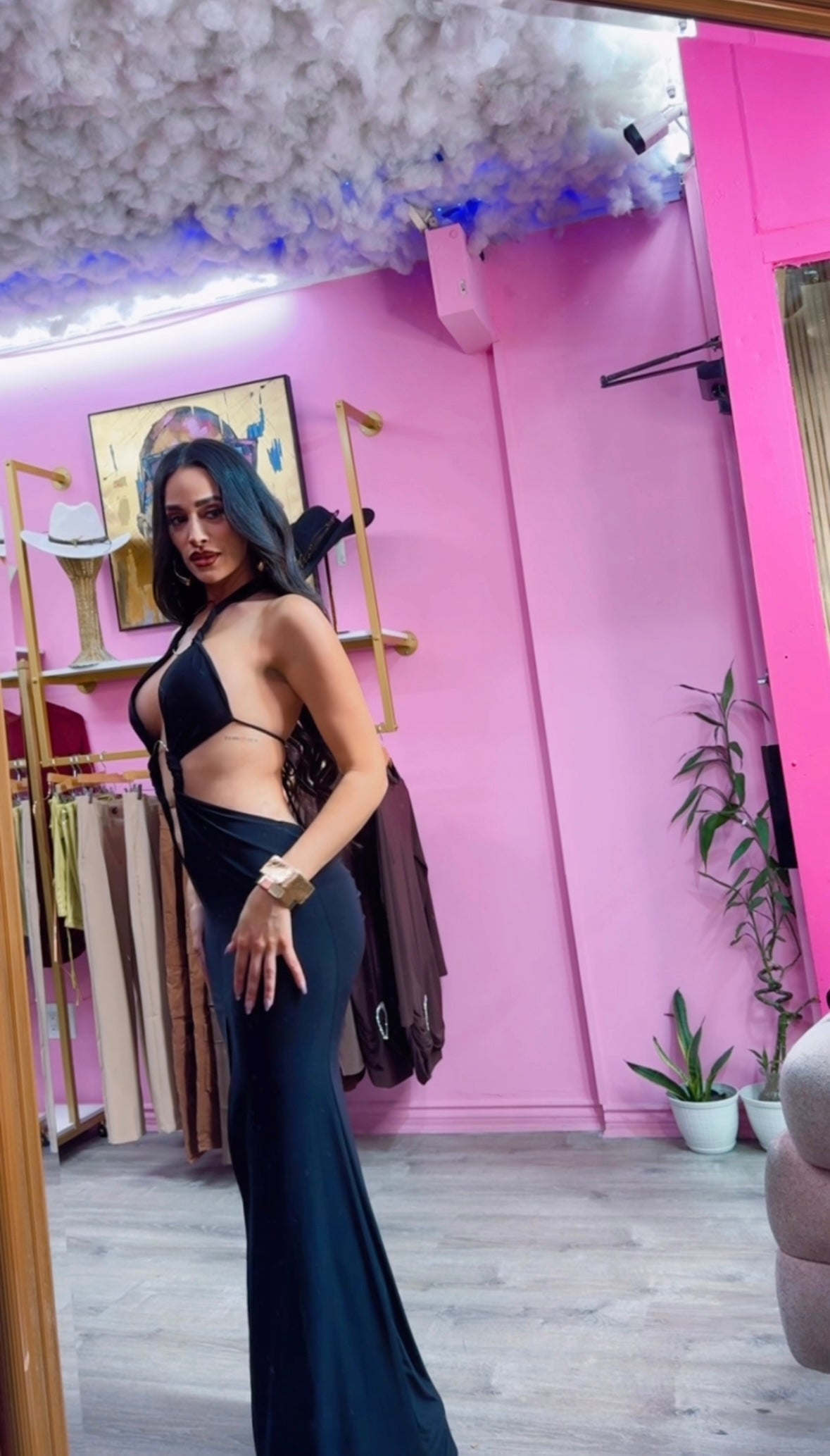 Eclipse Cutout Maxi Dress